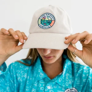 Corduroy Crew Hat Embroidered Logo
