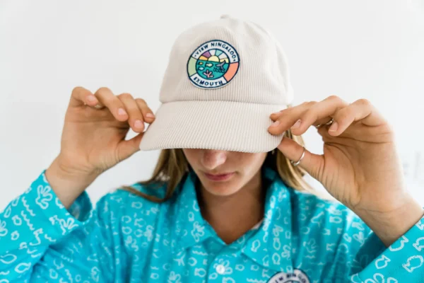 Corduroy Crew Hat Embroidered Logo