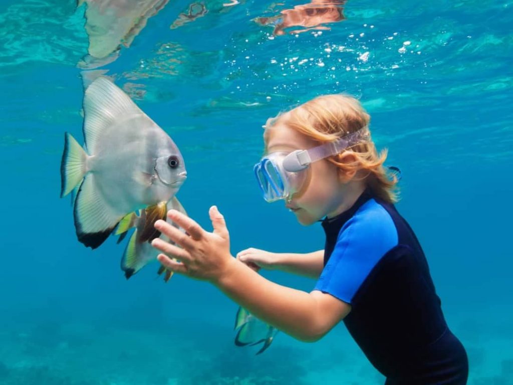 Ningaloo Reef enriching experience for Young kids